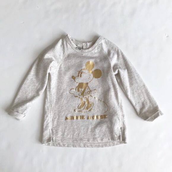 H&M Other - H&M Minnie Mouse light sweatshirt GUC 1.5-2Y